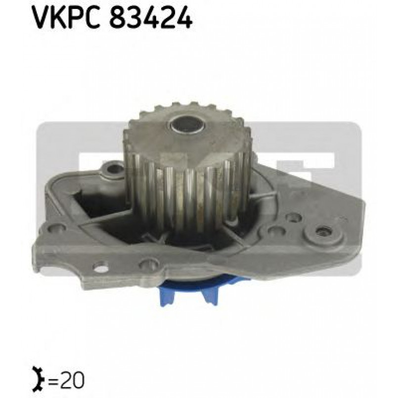 VKPC 83424 SKF - Насос охолоджуючої рідини